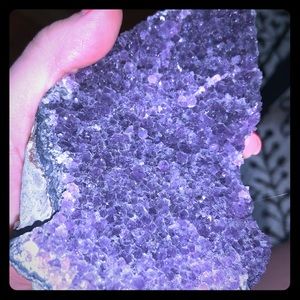 Beautiful natural amethyst cluster